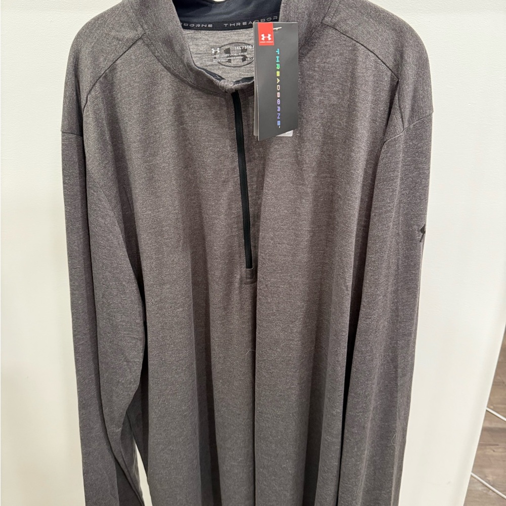 Under Armour Gray Lightweight Shirt Jacket